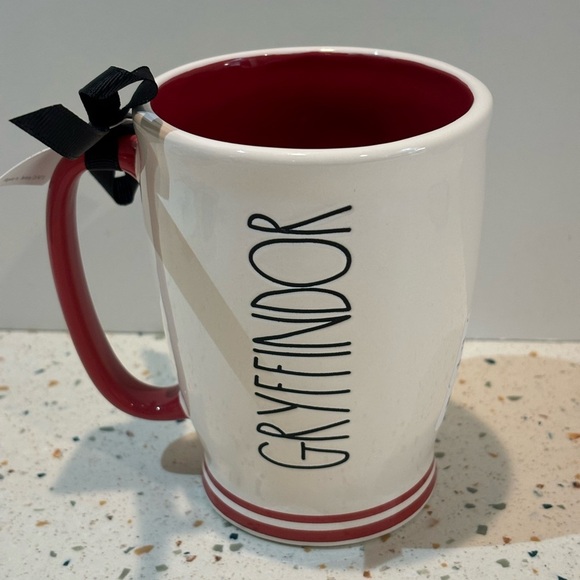 Harry Potter Gryffindor Coffee Mug By Artist Rae Dunn - Picture 6 of 8